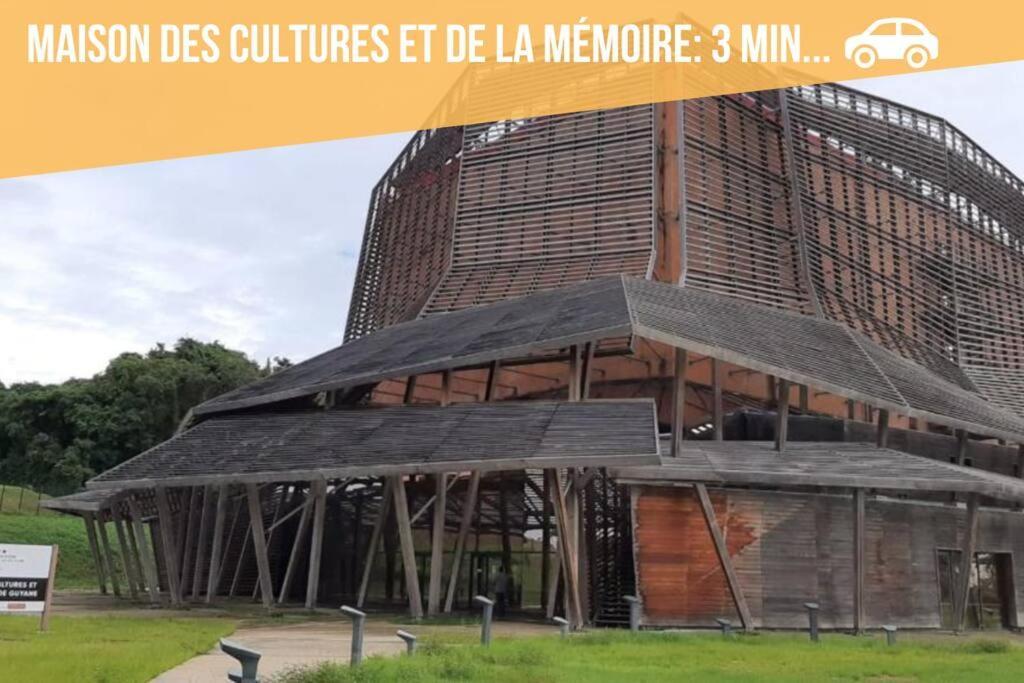 Апартаменты T2 Le Cosy, Au Coeur De Montjoly, Parking, Clim Remire-Montjoly Экстерьер фото