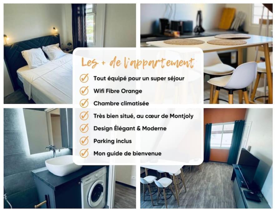 Апартаменты T2 Le Cosy, Au Coeur De Montjoly, Parking, Clim Remire-Montjoly Экстерьер фото